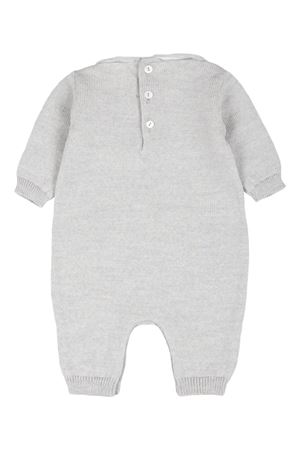 Light grey virgin wool romper LITTLE BEAR KIDS | 9117GRIGIOLATTE